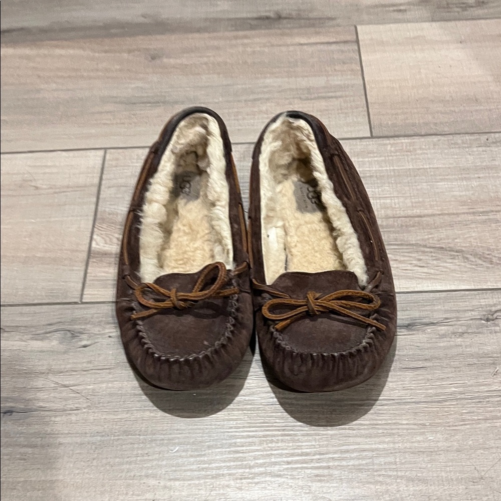 UGG Women's Dark Brown Moccasins - Picture 8 of 8